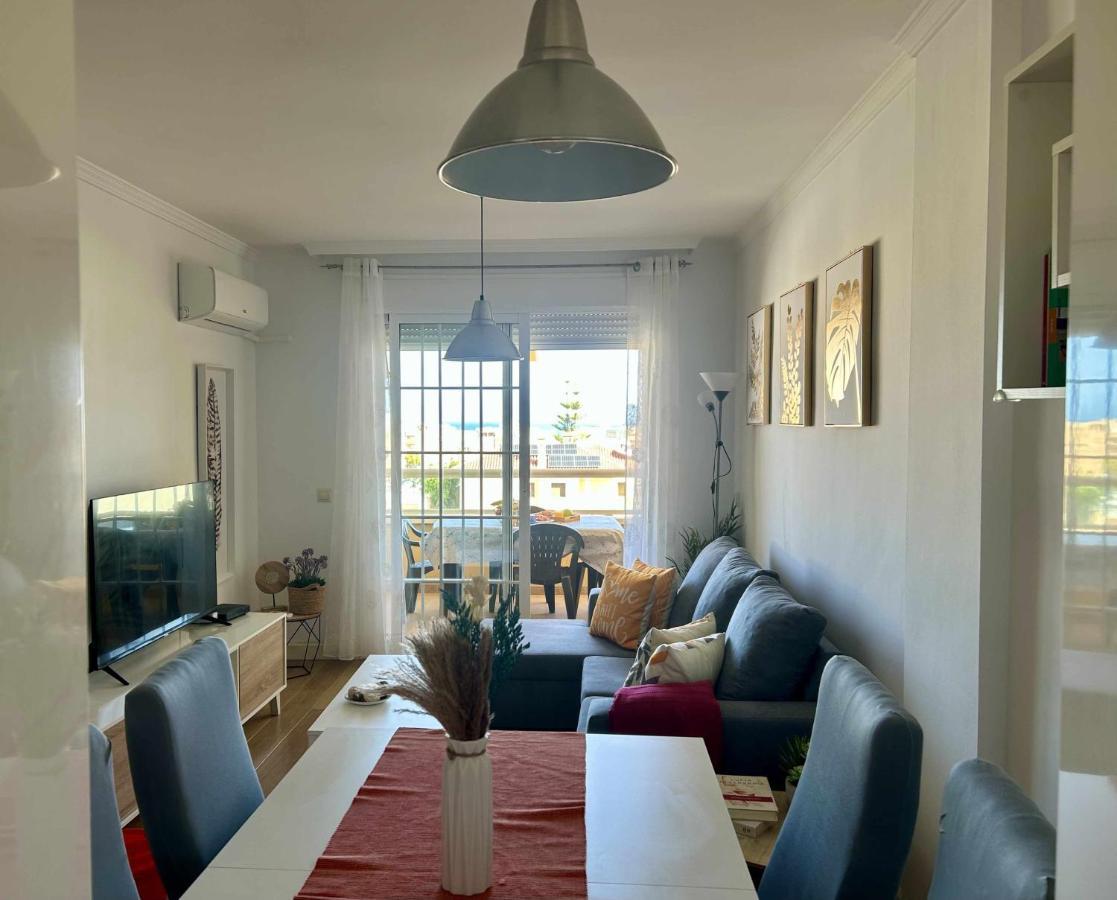 Casa Tino 500M Playa Terraza Garaje Piscina Lägenhet Aguadulce  Exteriör bild
